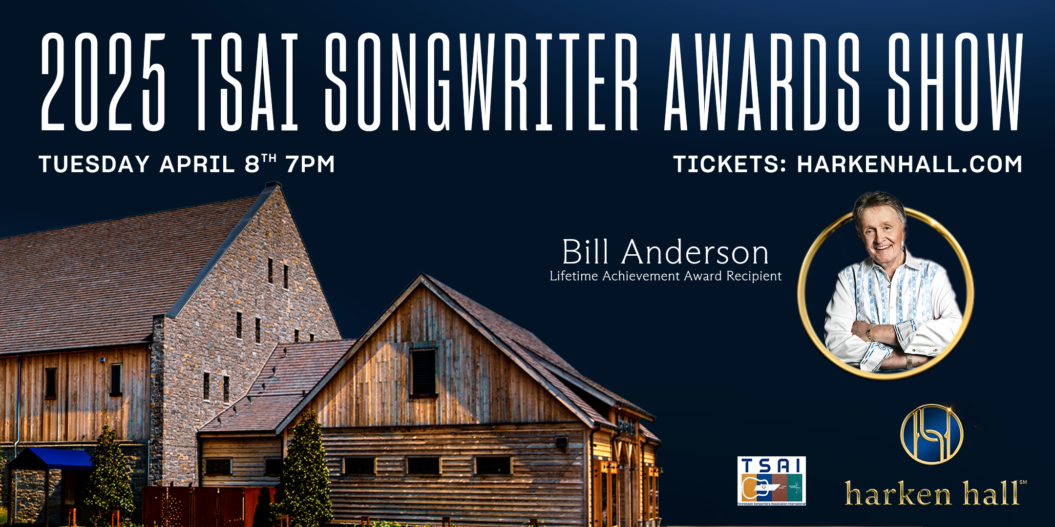 2025 TSAI Songwriter Award Show Graphic