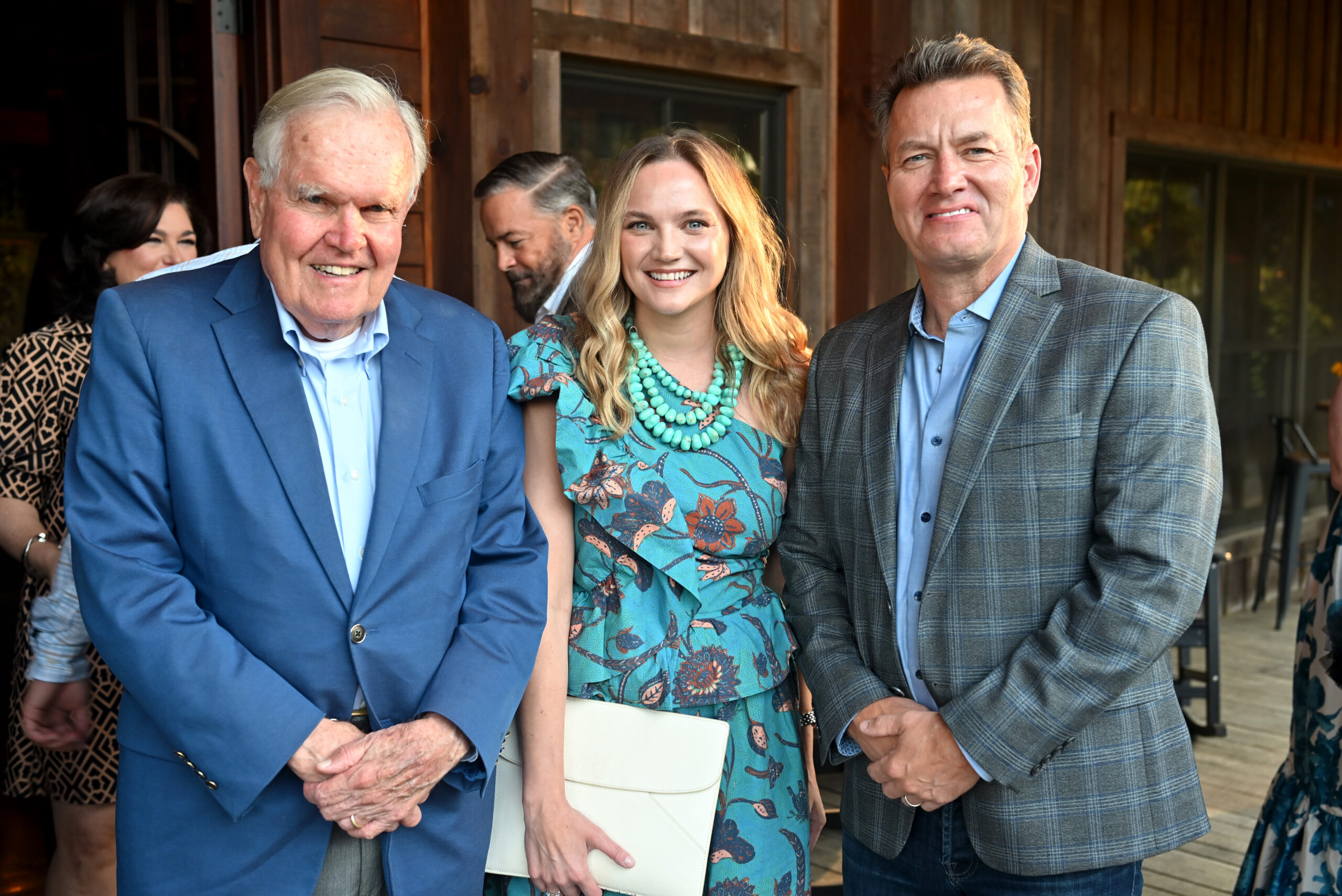 52nd Annual Heritage Ball Patron Party at Leiper’s Fork Distillery-Rod Heller, Molly Hagner and Jamie Parker.