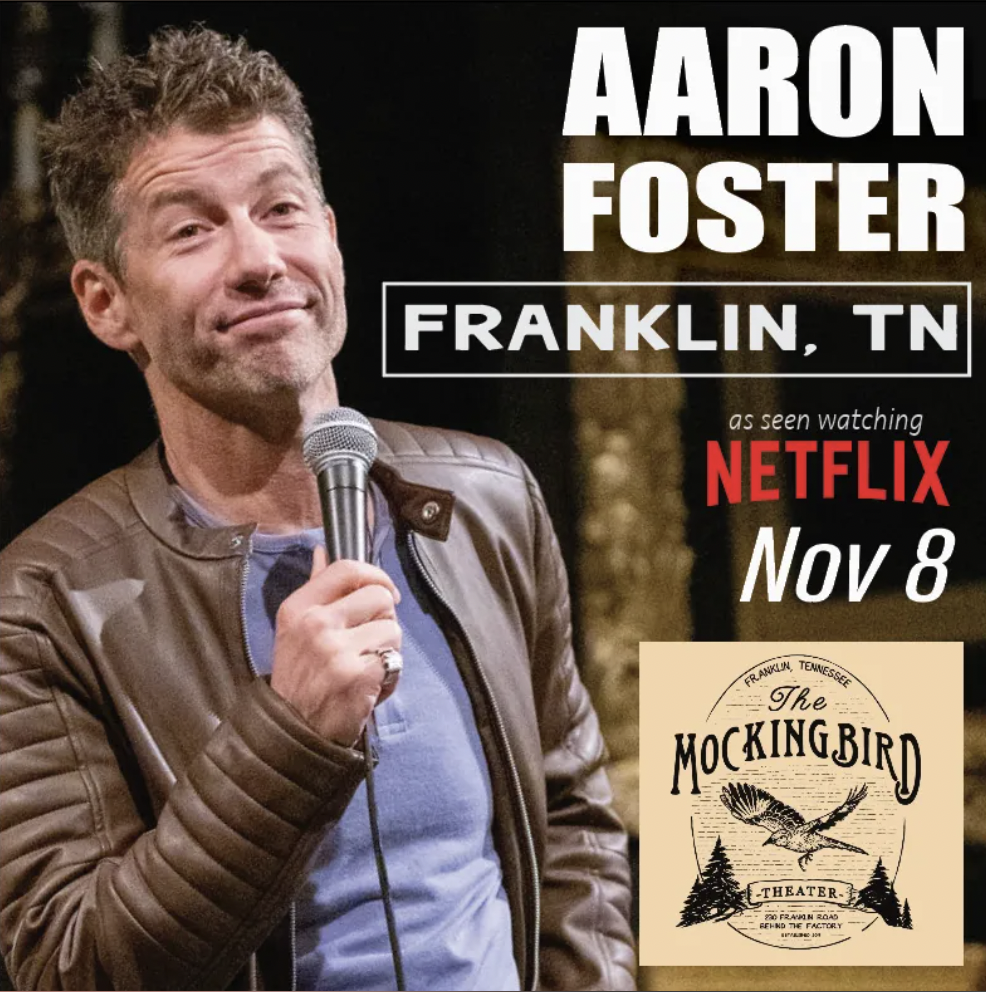 Aaron Foster Mostly Jokes Stand Up Comedy Franklin, Tenn.