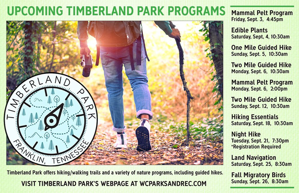 Activities Franklin TN Timberland Park