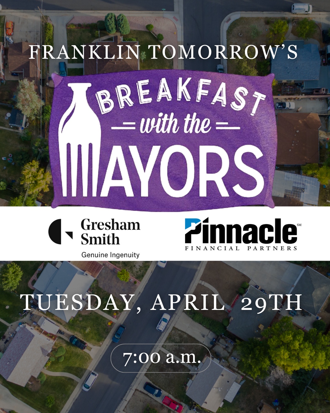 April 29th Breakfast with Mayors- Impact of 2025 Property Reappraisal.