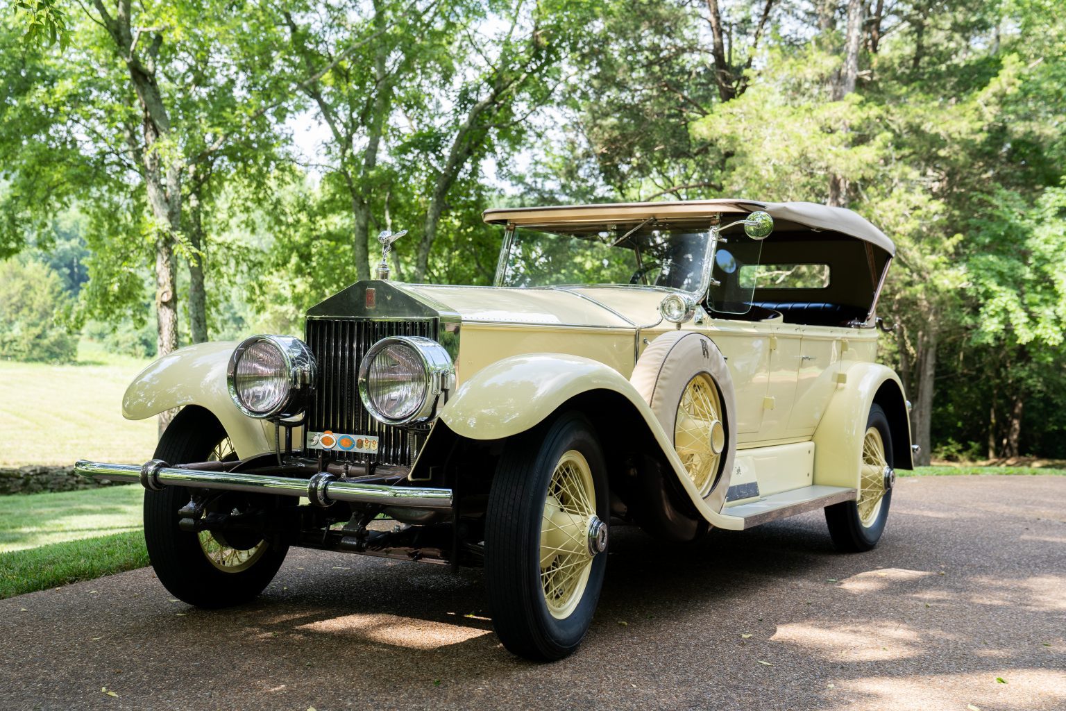 A classic car at the Cheekwood Classic. Car Show in Nashville, TN