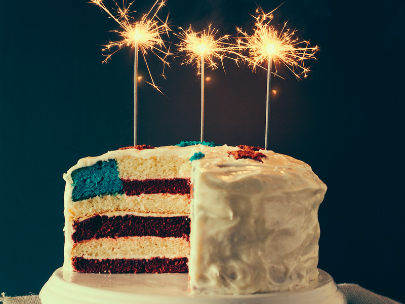 Chef's Market 4th of July cake