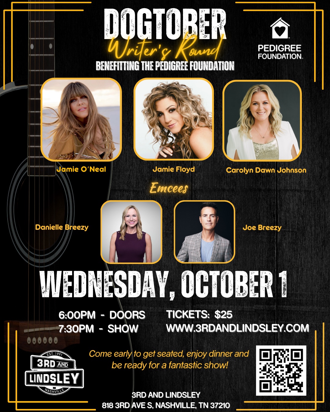 Dogtober Writers Round Nashville, TN