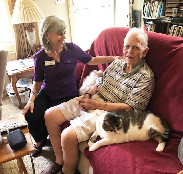 Franklin, TN community, FF Fresh Winston Caldwell, Sharie Loik Goodman and Alice the Cat.