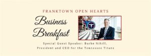 FrankTown Open Hearts Business Breakfast