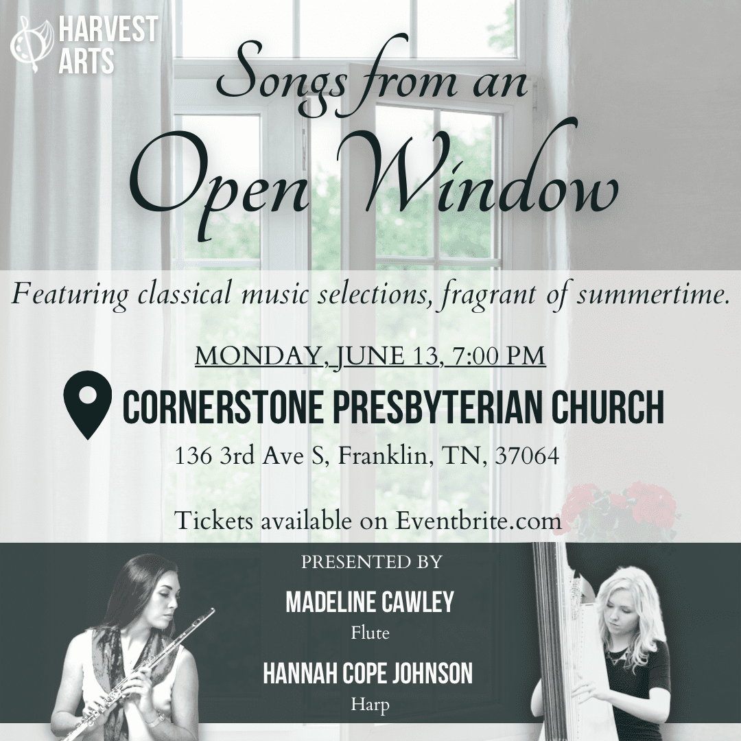 Franklin, TN Event_Songs from an Open Window.