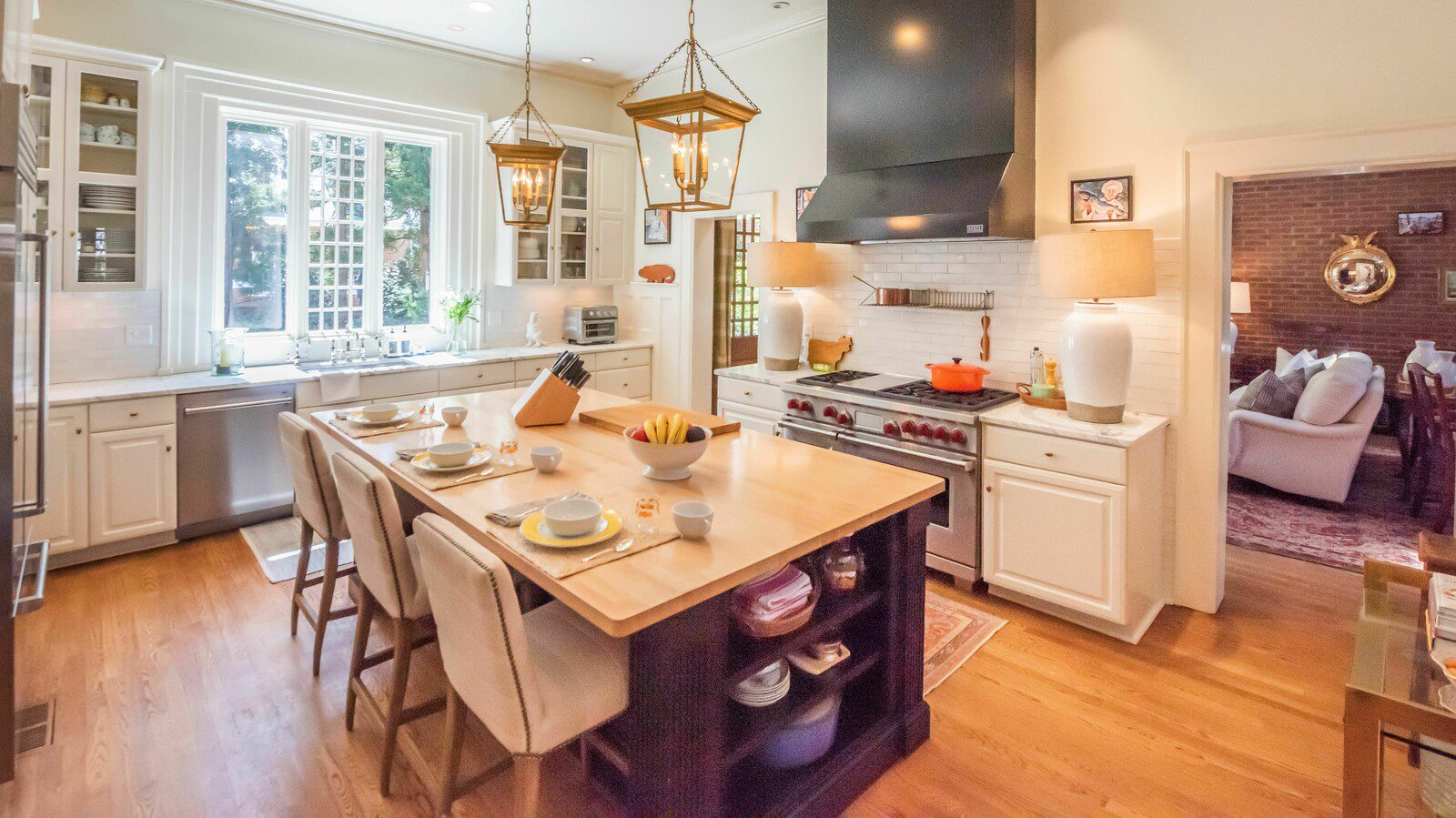 Kitchen in Franklin's Historic Watson House 4