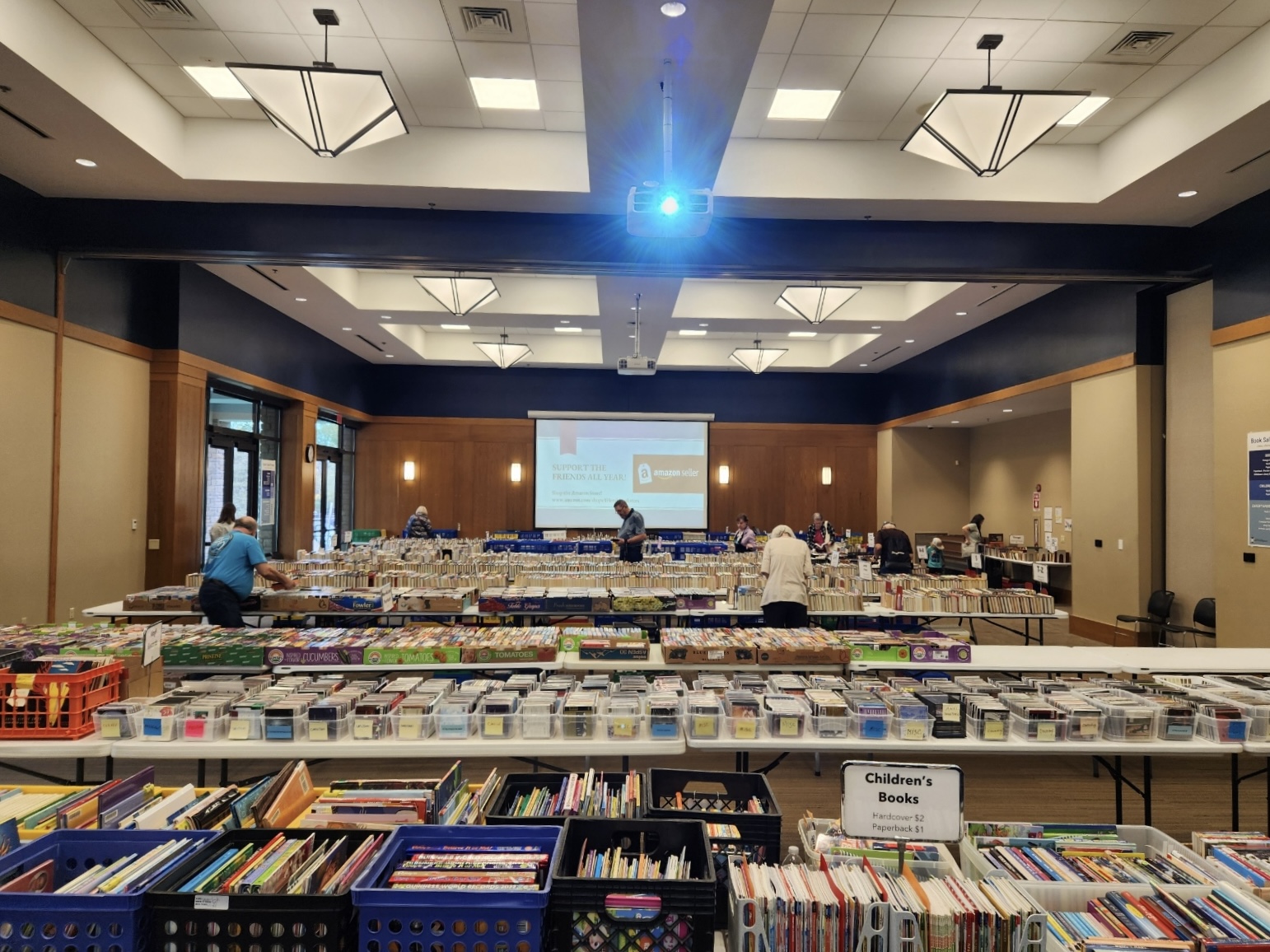 Friends of the Brentwood Library Book Sale in Brentwood, Tenn., at the John P. Holt Brentwood Library.