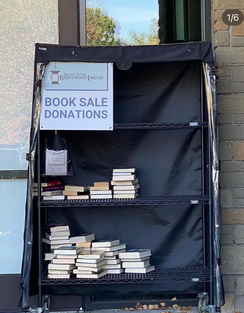 Friends of the Brentwood Library Book Sale Donations