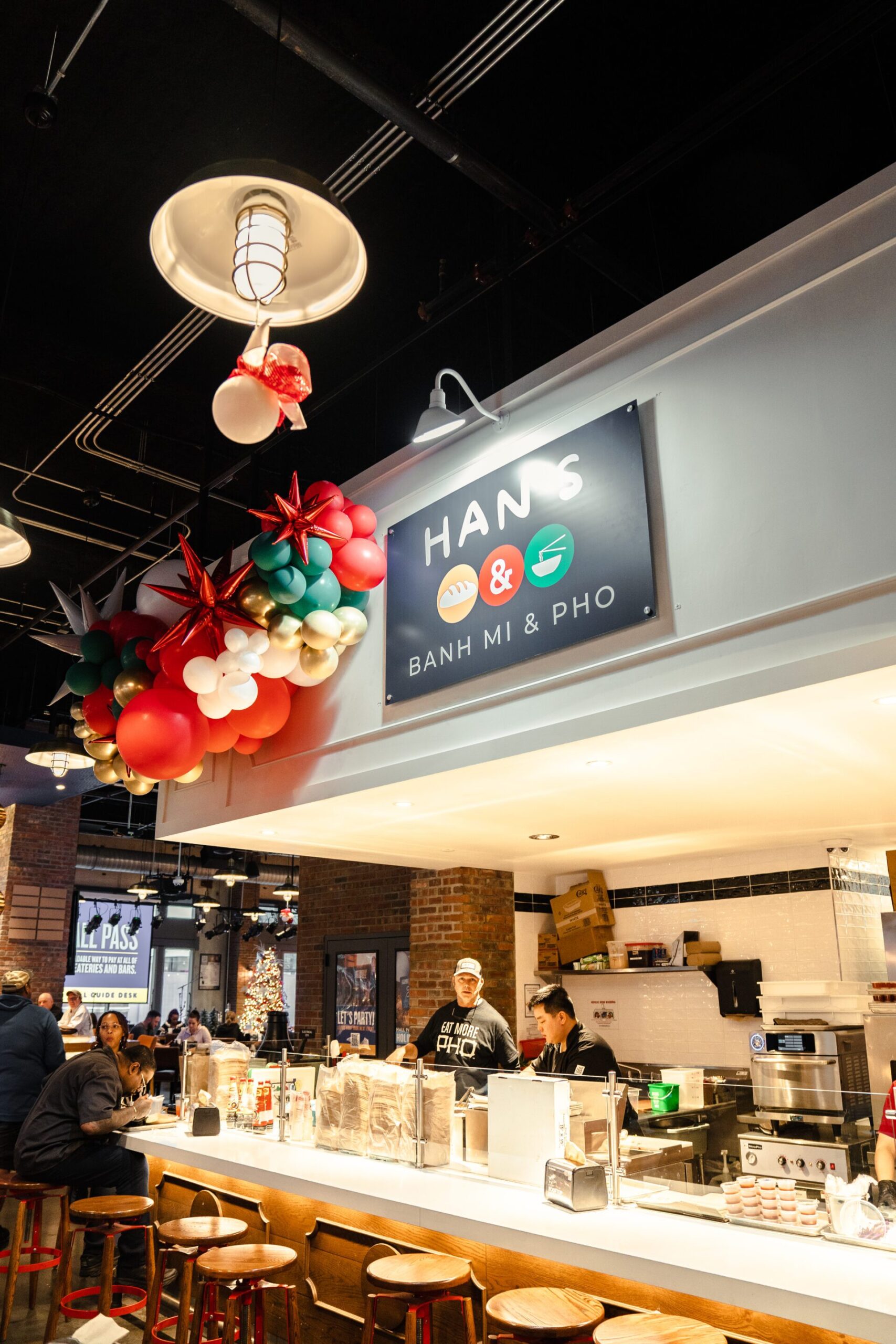 Han’s Banh Mi & Pho Vietnamese Cuisine in Nashville, Tennessee, at Assembly Food Hall.