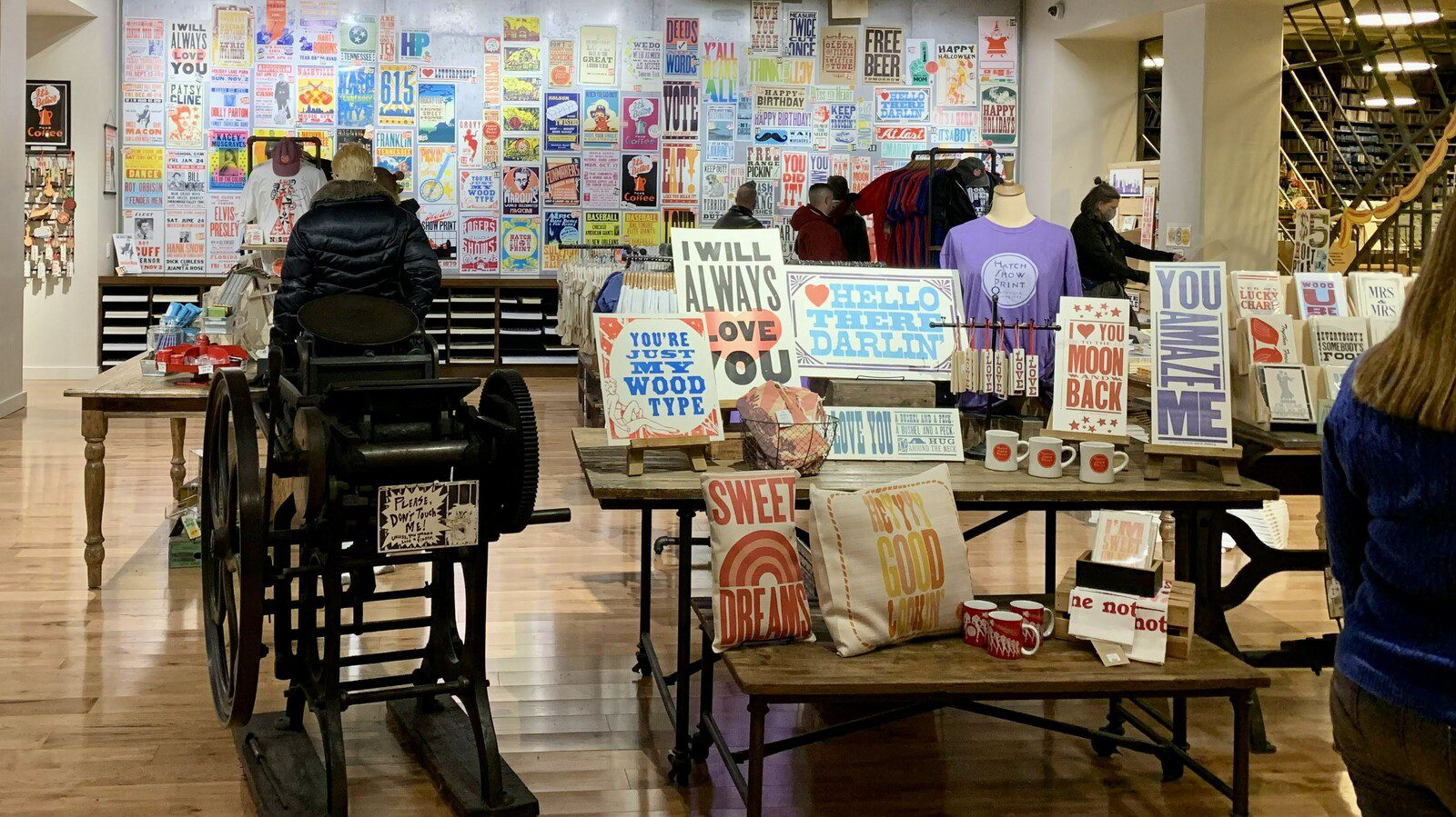 Hatch Show Print Store Nashville, TN.