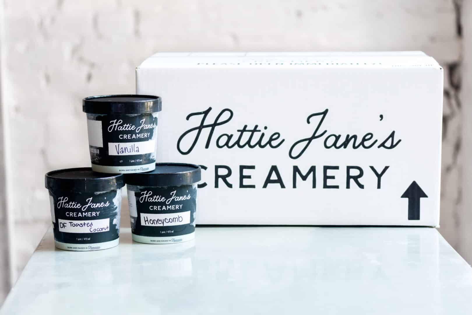 Hattie Jane’s Creamery, ice cream shop in Franklin, TN with 3 other Middle Tennessee locations, now ships nationwide!
