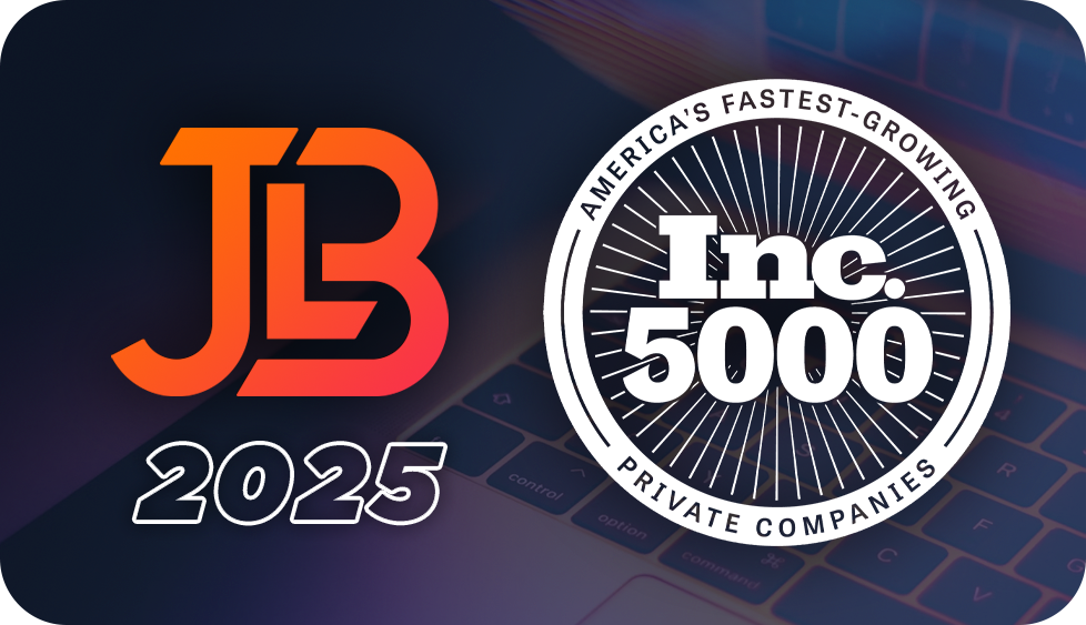 JLB Nashville Web Design & Digital Marketing makes the 2025 Inc. 5000 List for 6th Time, Cementing Its Status as One of America’s Fastest-Growing Advertising and Marketing Companies.