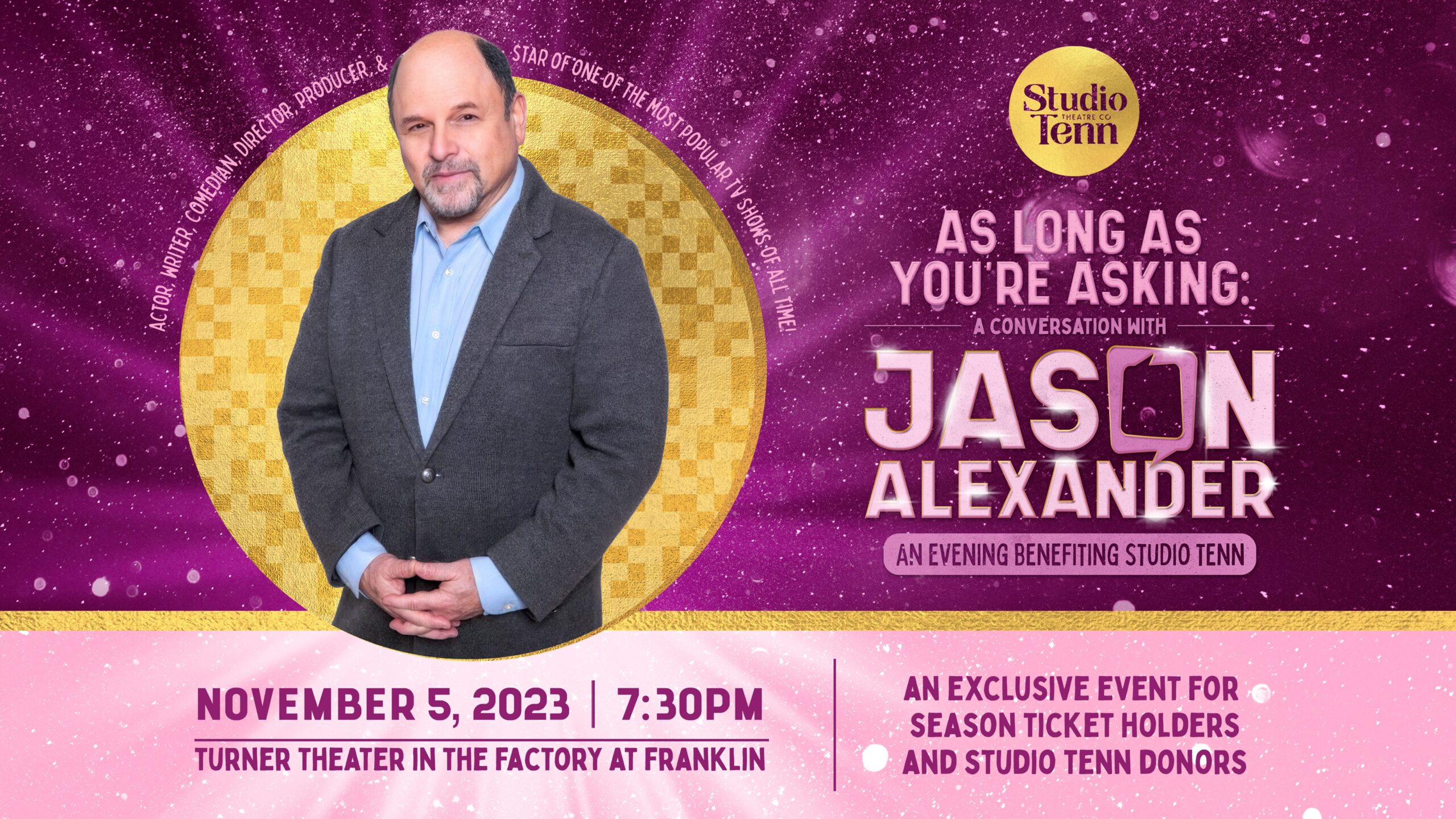 Jason Alexander & Studio Tenn Franklin TN Event