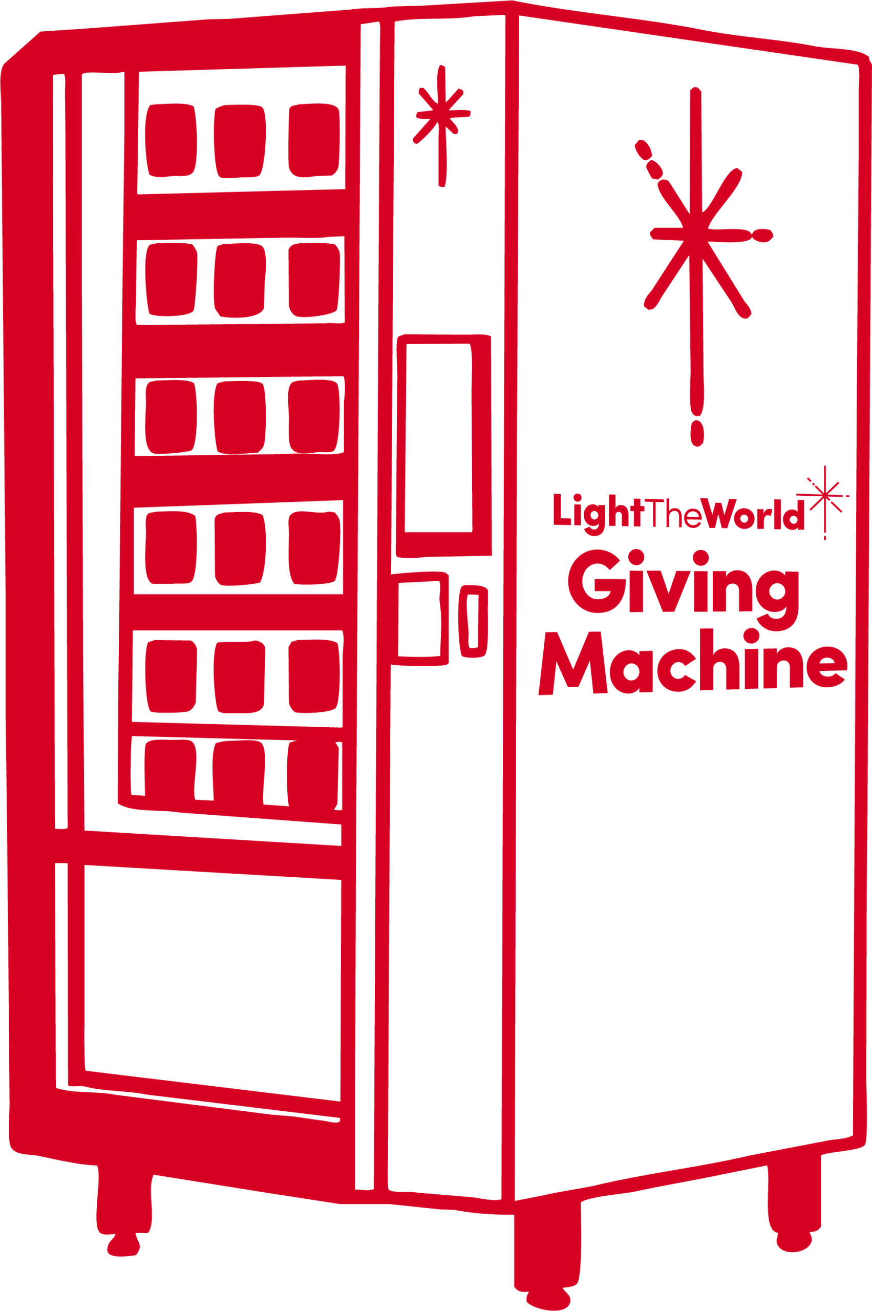 Light the World Giving Machines on the Square Downtown Franklin, Tennessee.