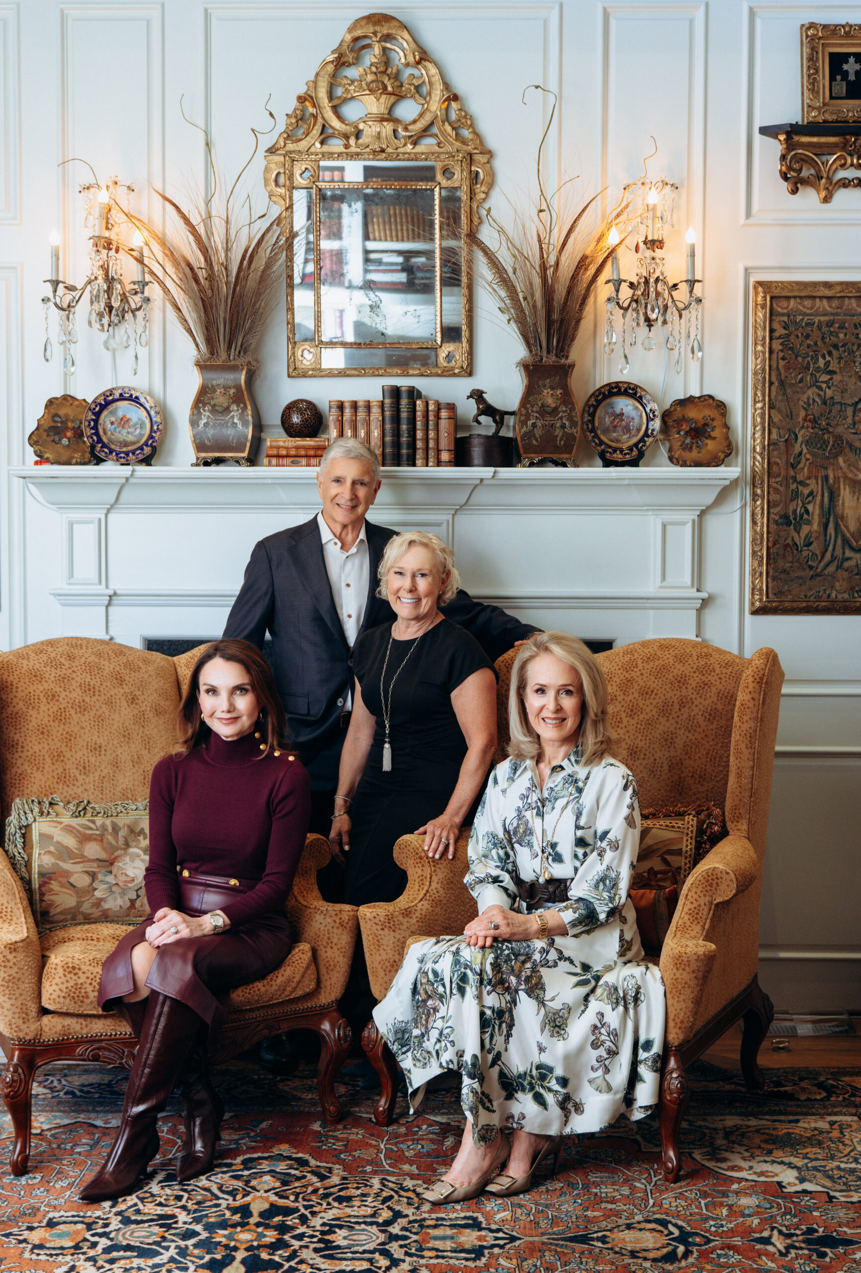 Nashville Ballet Chairs 2025, L-R: Julie Schneider, Neil Krugman, Barbara Turner and Lisa Manning. Photo Credit: Daniel Meigs.