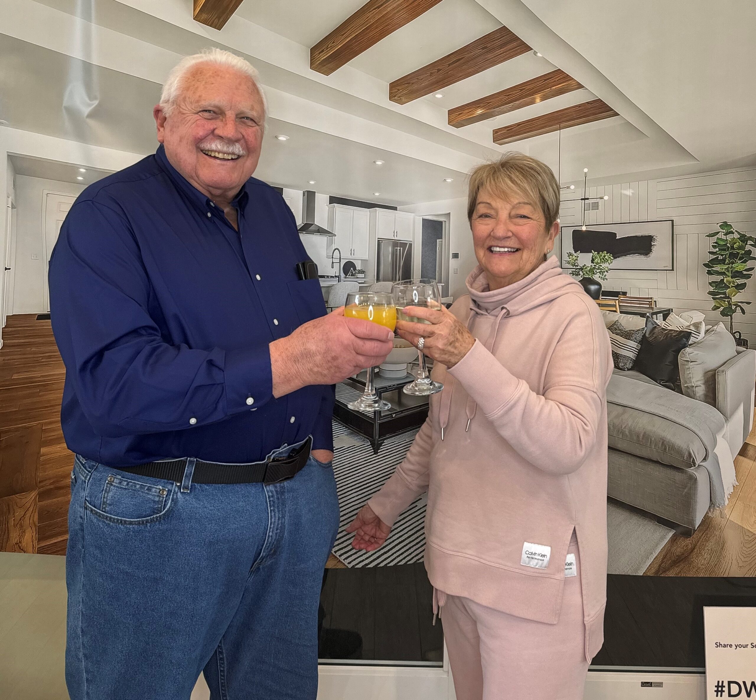 Pat and Joe Batton 1st Buyers - Del Webb Southern Harmony Nashville, TN.