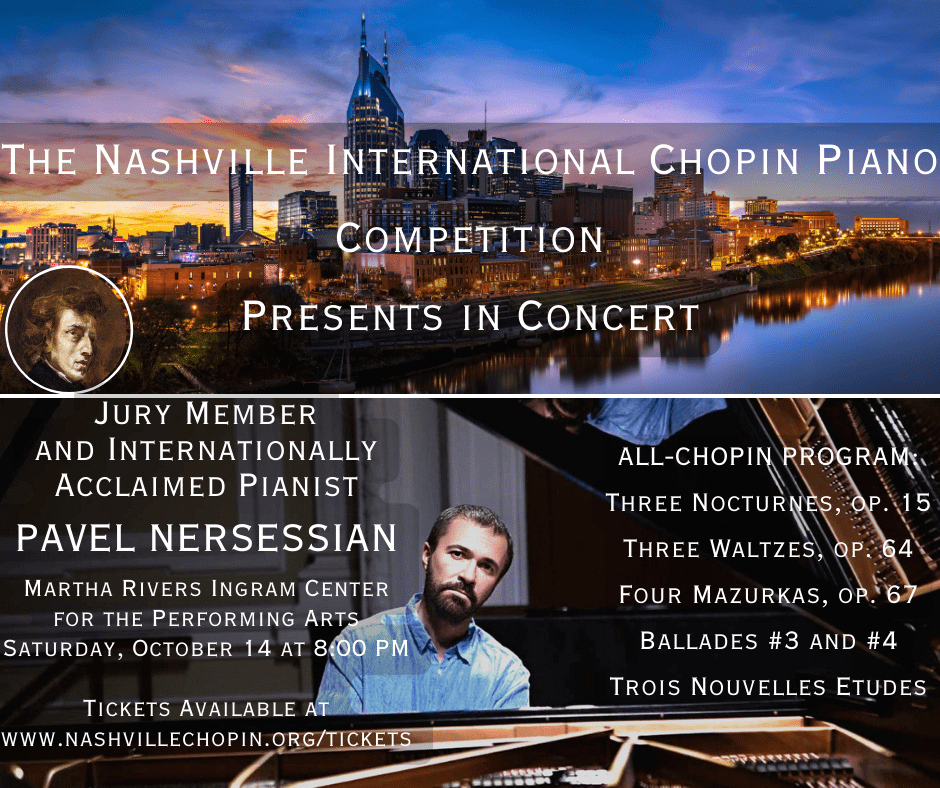 Pavel Nersessian in Concert Poster