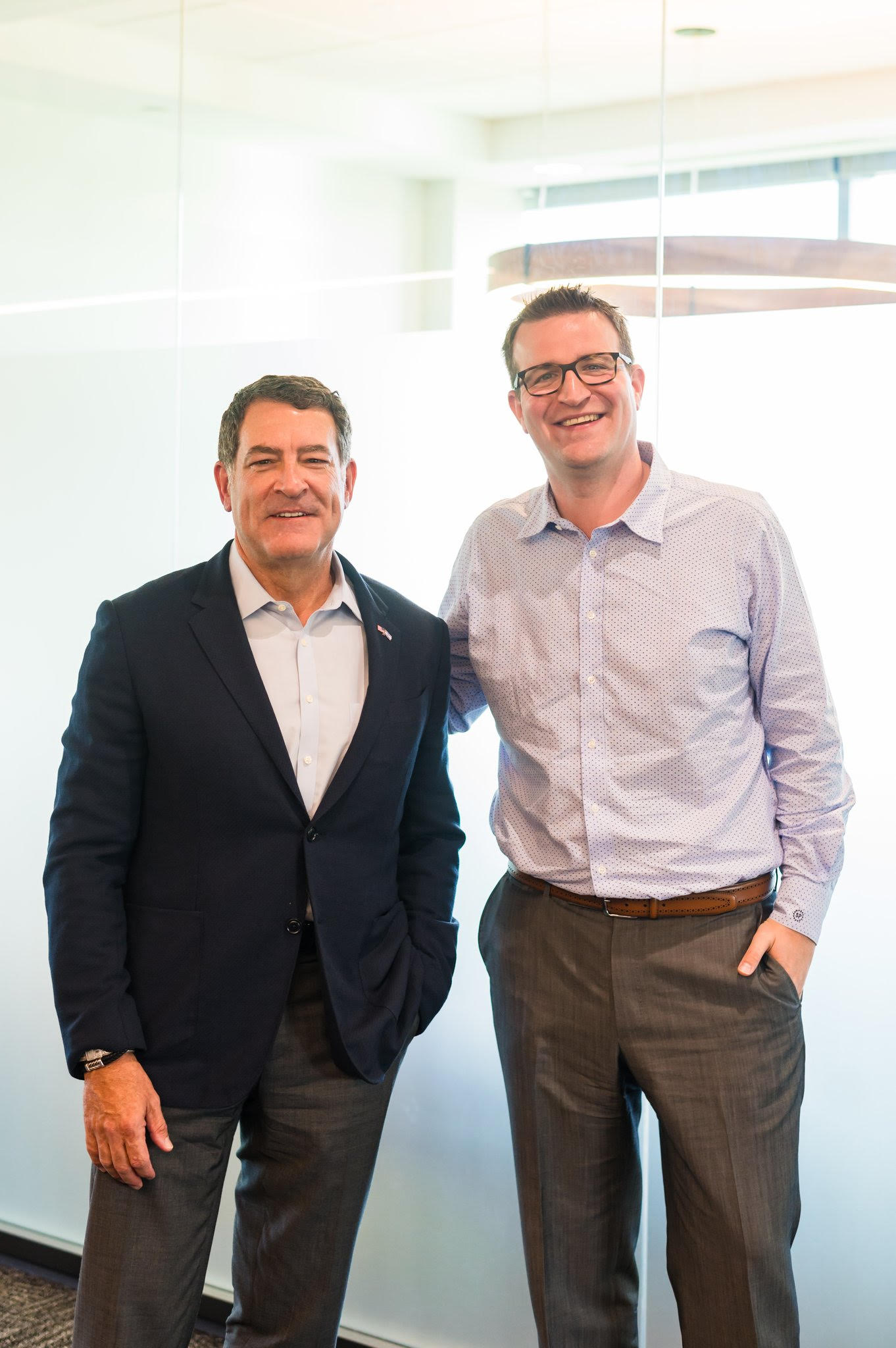 Rep. Mark Green and Spencer Patton