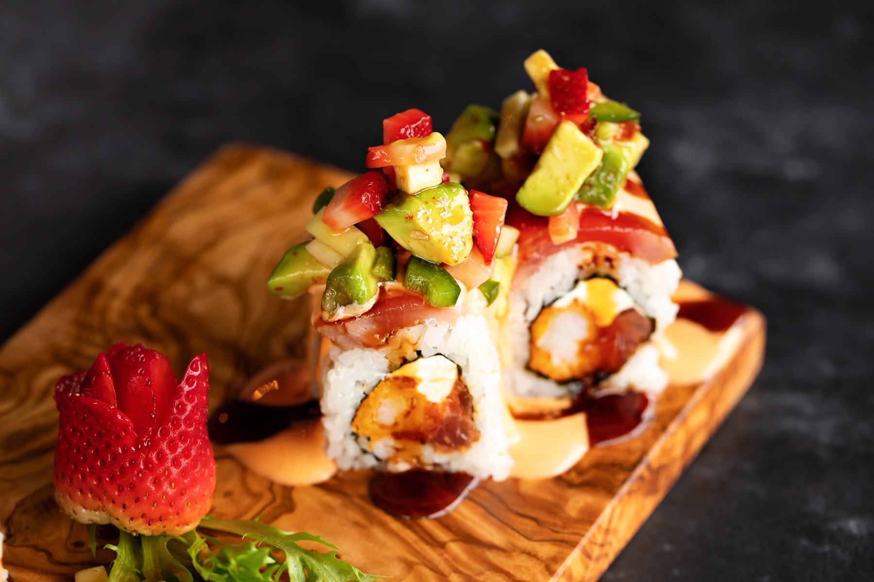 Rock N Roll Sushi Nashville and Spring Hill TN_Sushi Roll.