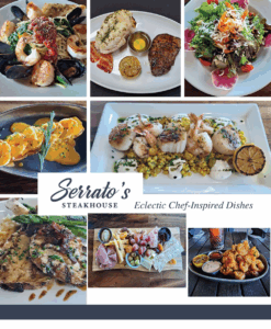 Serratos Steakhouse Franklin, TN_Food Collage