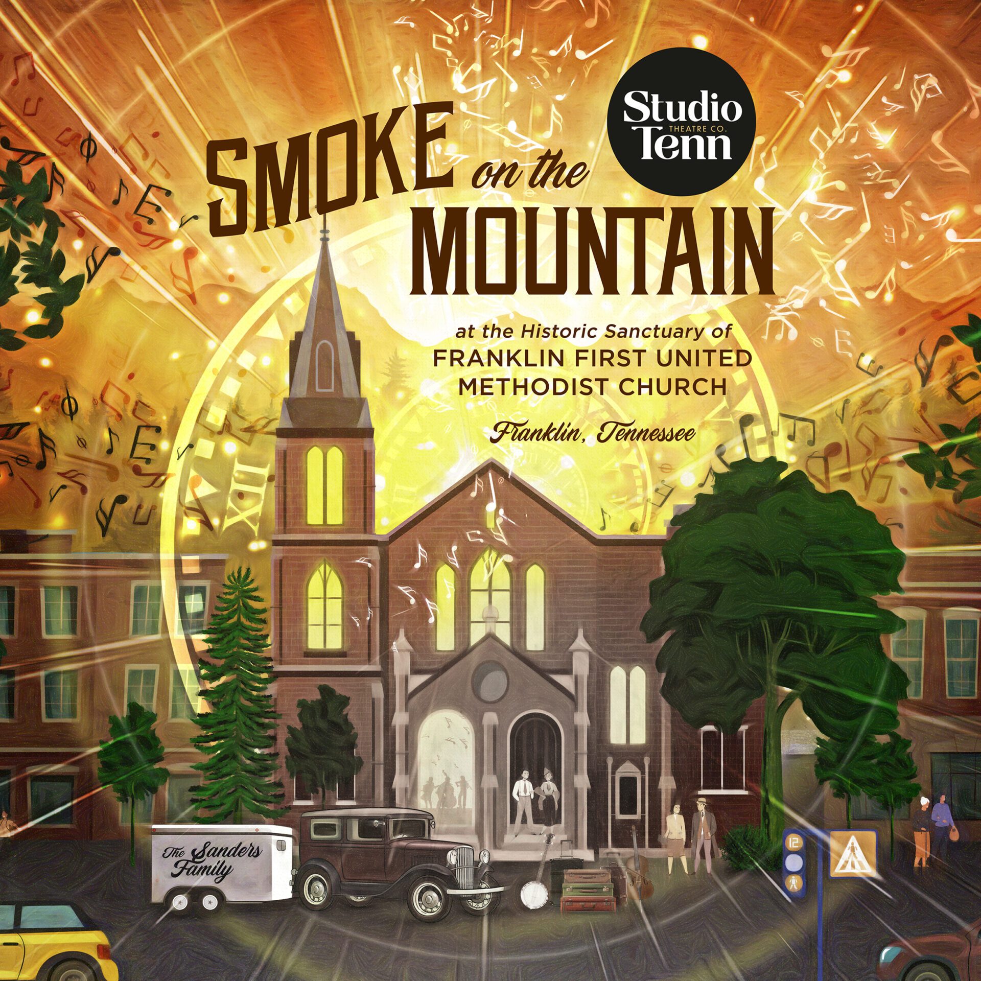 Smoke on the Mountain Square Web Graphic
