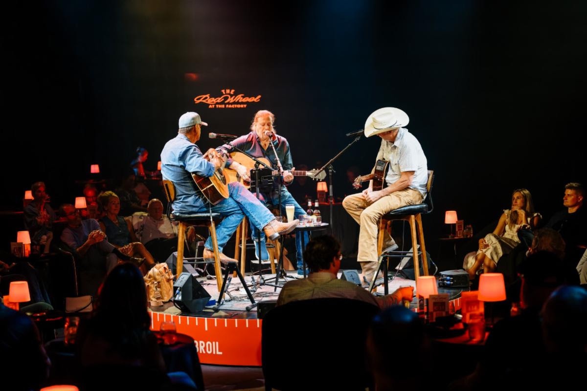 The Red Wheel at The Factory in Franklin, TN., Live Music Night.