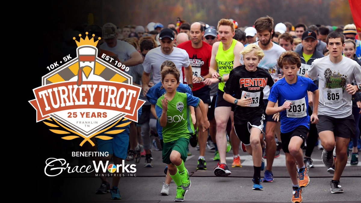 Turkey Trot Benefiting GraceWorks Franklin TN_25 Years