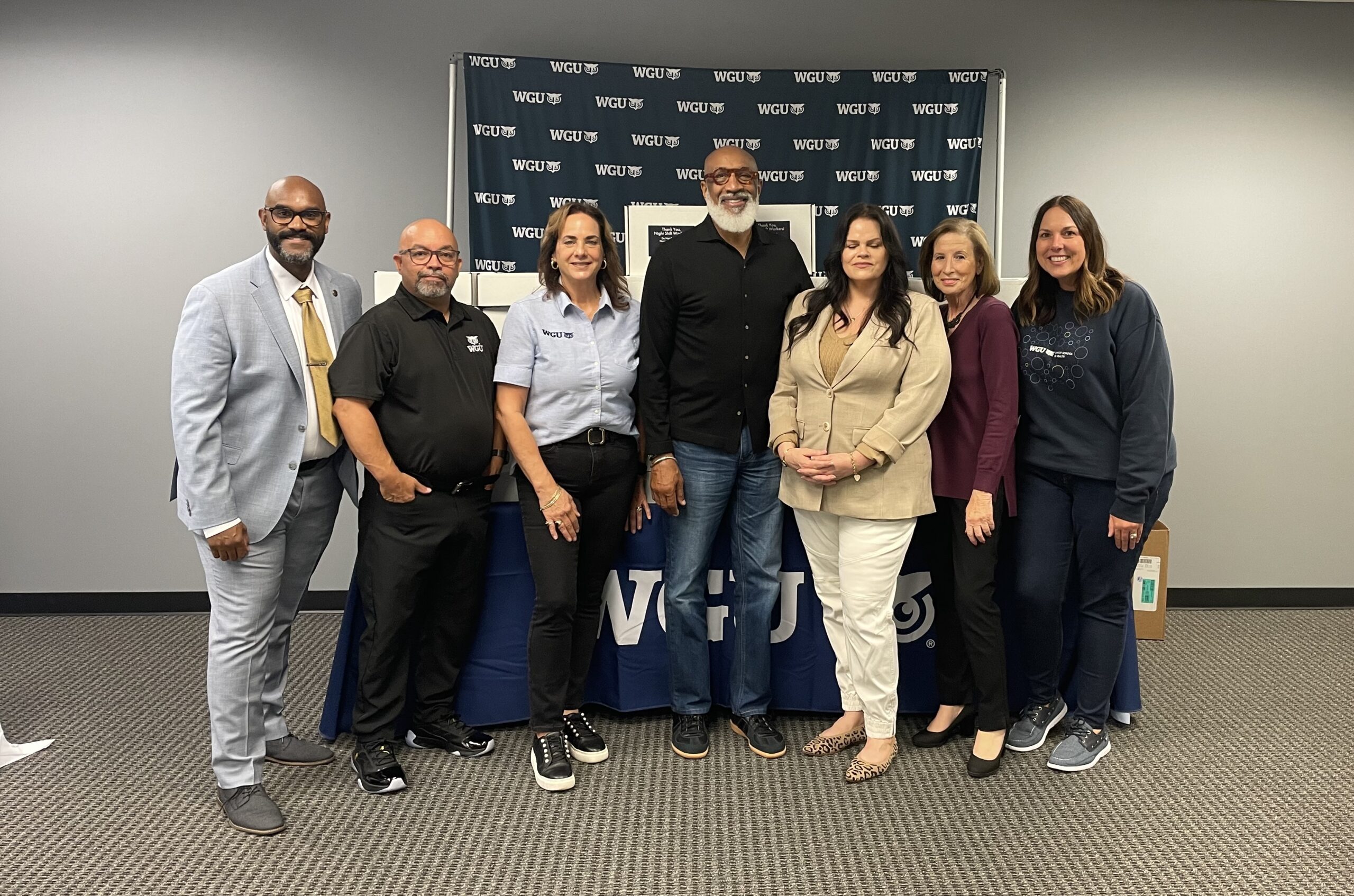 WGU celebrates Nashville medical staff working while clocks “fall back” 9