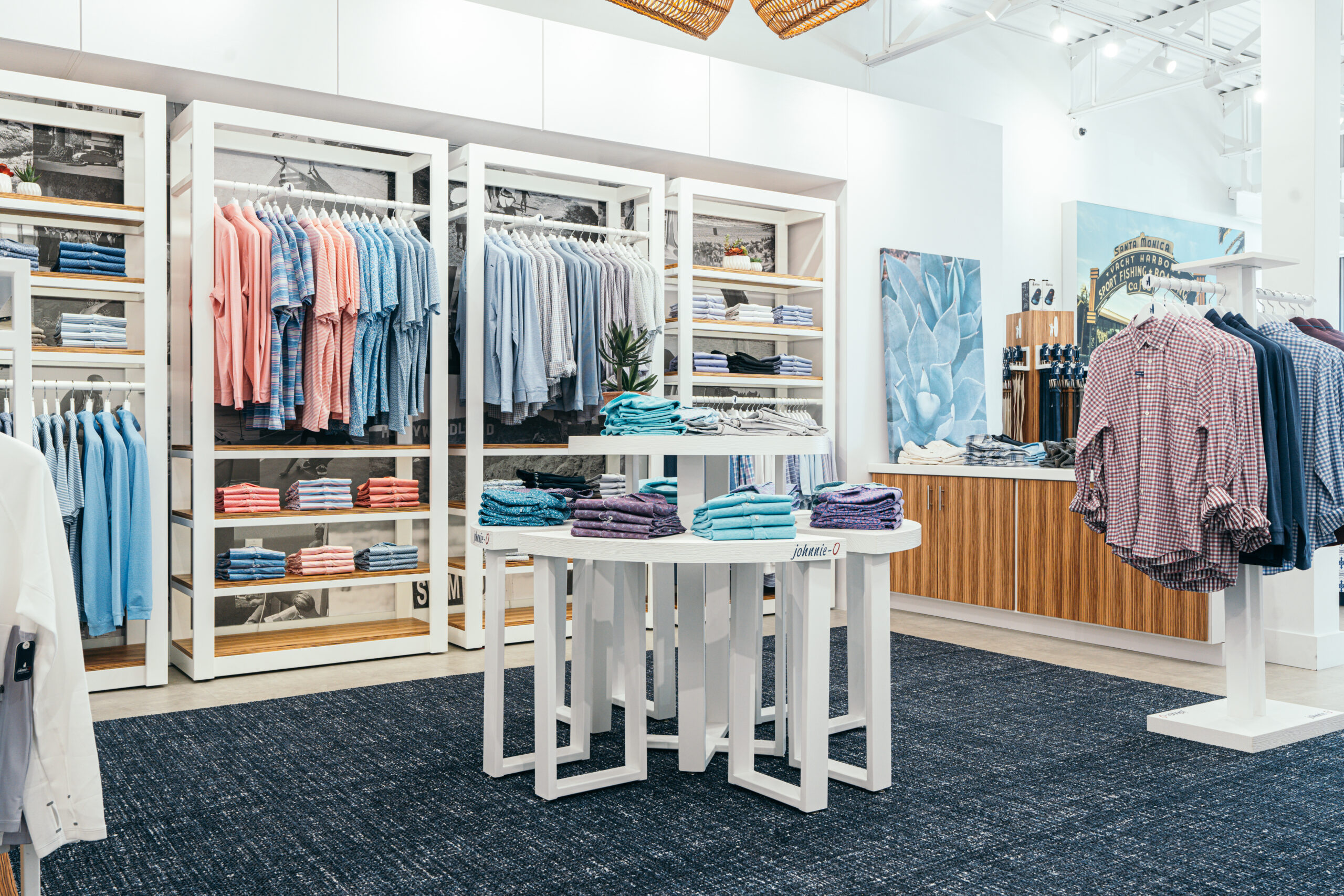 johnnie-O Store in Franklin, TN, located in The Factory at Franklin in downtown Franklin.