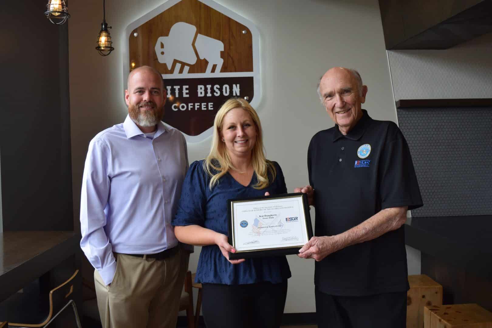 Franklin, TN Community - Local Employee Honored with Patriotic Award