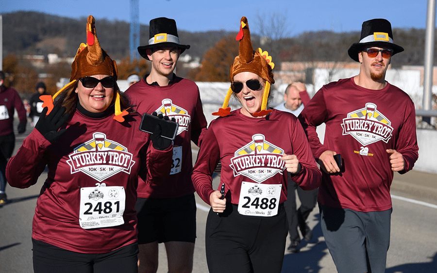 Turkey Trot event in Franklin, TN.